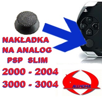 Nakadka na analog PSP Slim 2000 - 2004 ; 3000 - 3004