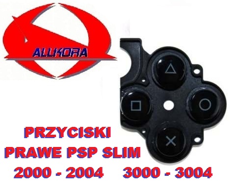 Przyciski Prawe Geometryczne PSP Slim 2004, 3004