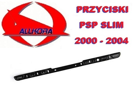 Przyciski dolnej belki PSP Slim 2000 - 2004