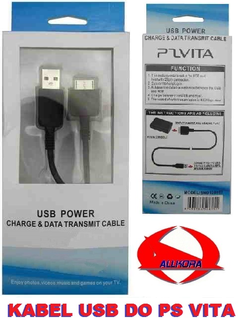 Kabel USB PS VITA 2w1 adowanie + transfer